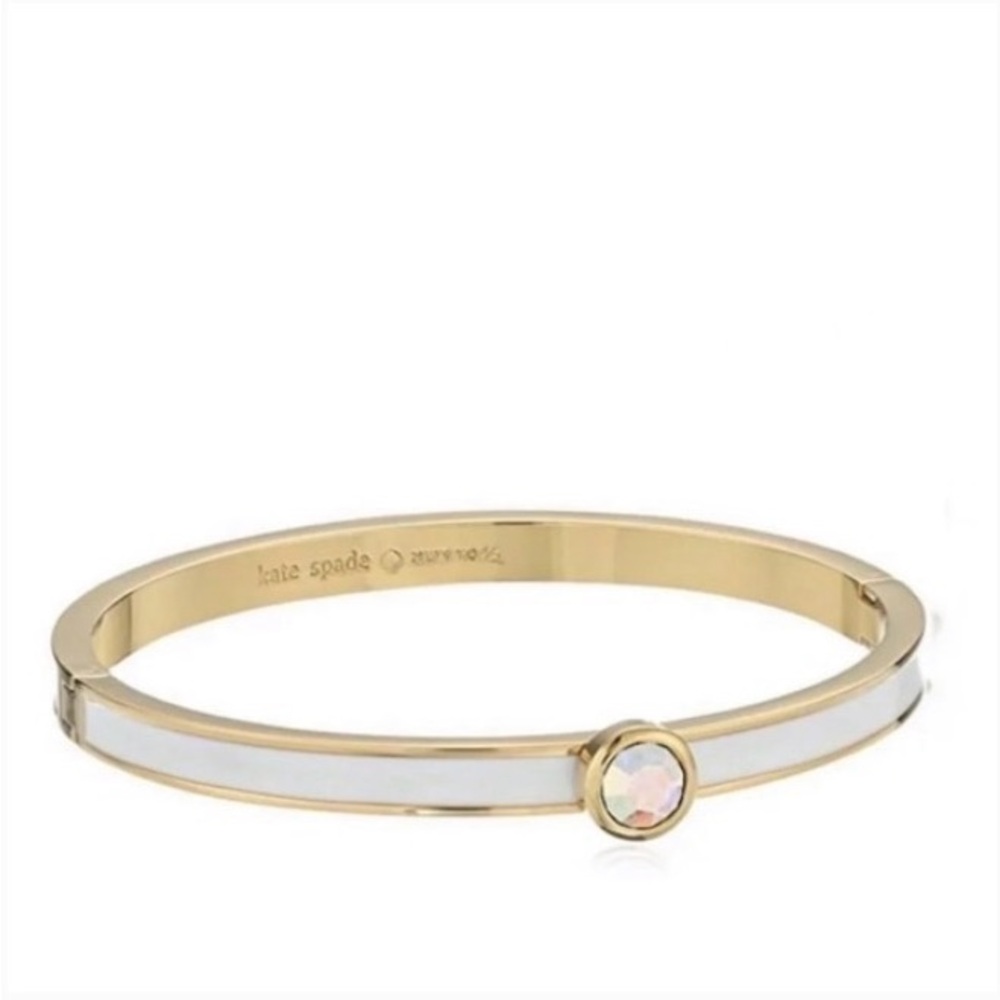 Kate Spade Forever Gems White Crystal Bracelet Bangle